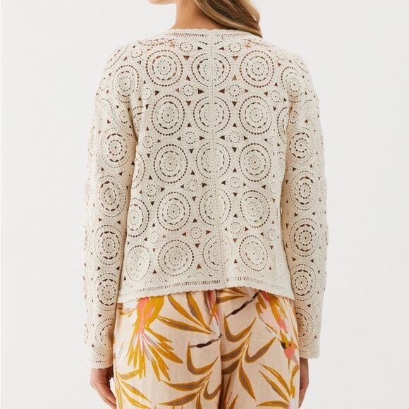 🆕 Petite Crochet Cardigan Sweater
ELLA Rafaella 
￼ - Picture 6 of 12